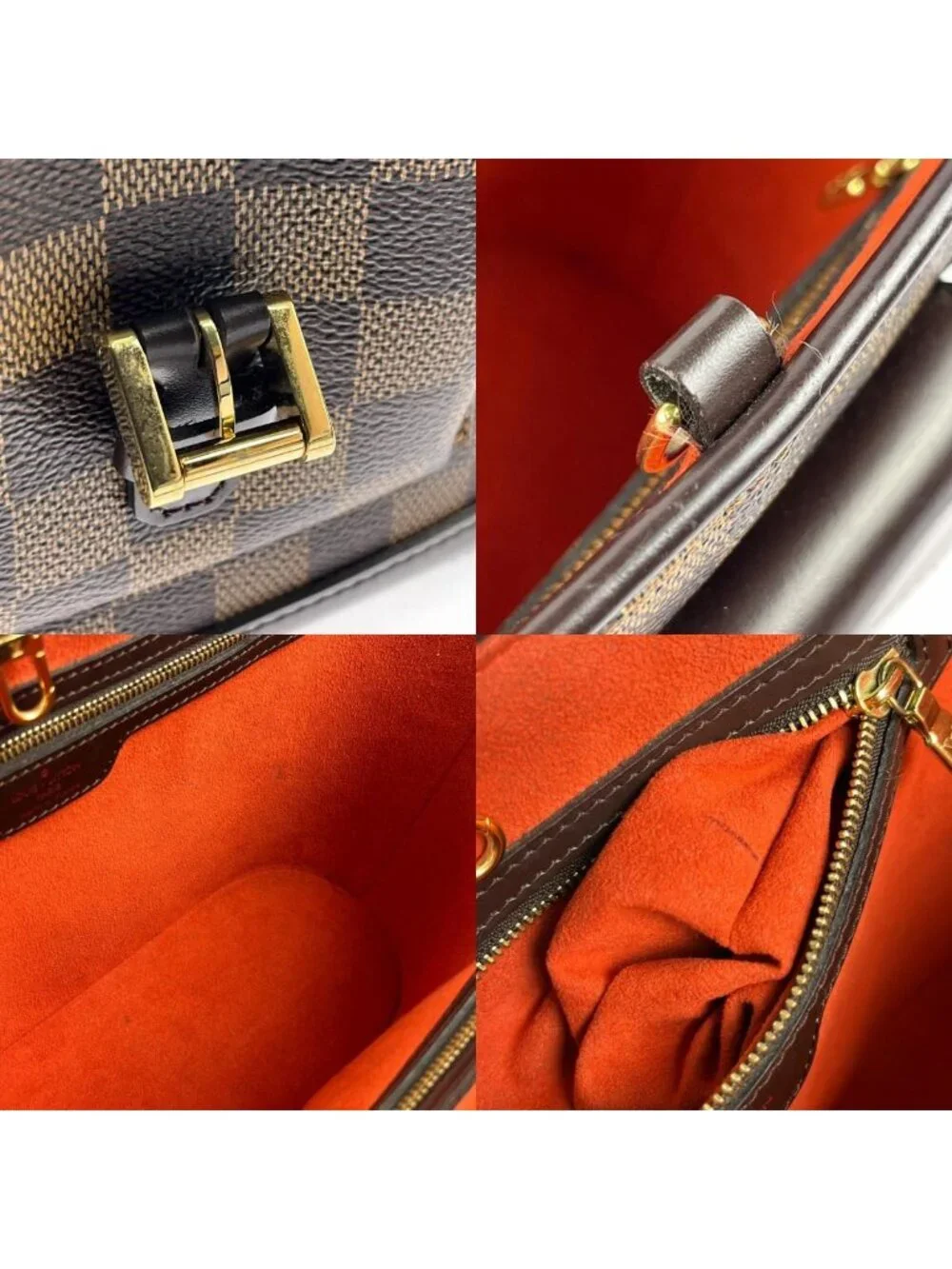Louis Vuitton Damier Manosque PM Brown Handbag